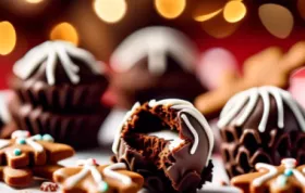 Delicious and Festive Gingerbread Oreo Truffles
