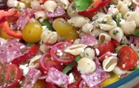 Delicious and Flavorful Antipasto Pasta Salad Recipe