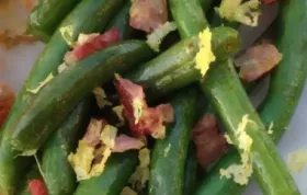 Delicious and Flavorful Bacon Garlic Green Beans Recipe