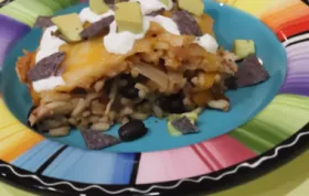 Delicious and Flavorful Chicken Fajita Casserole Recipe