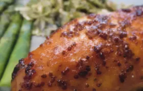 Delicious and Flavorful Curried Honey Mustard Chicken Recipe