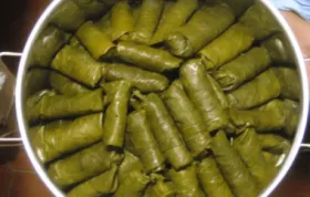 Delicious and Flavorful Dolmas Stuffed Grape Leaves