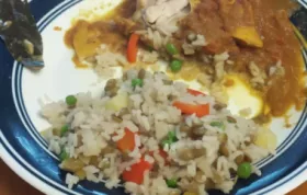 Delicious and Flavorful Indian-Spiced Rice with Mixed Vegetables