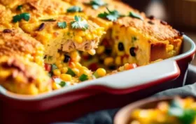 Delicious and Flavorful Mexican Turkey Corn Bread Casserole Recipe