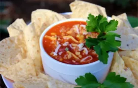Delicious and flavorful taco soup recipe
