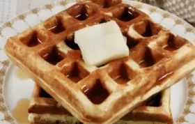 Delicious and Fluffy Overnight Waffles