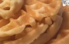 Delicious and Fluffy Sourdough Waffles