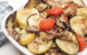 Delicious and Healthy Air Fried Mediterranean Vegetable Medley Recipe
