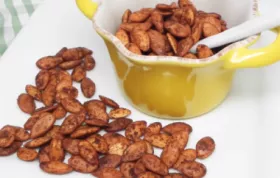 Delicious and Healthy Air Fryer Maple Chili Pumpkin Seeds