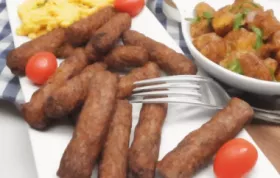 Delicious and Healthy Air Fryer Turkey Breakfast Sausage Links