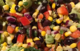 Delicious and Healthy Black Bean Avocado Salsa Recipe