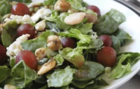 Delicious and Healthy Blue Spinach Salad Recipe