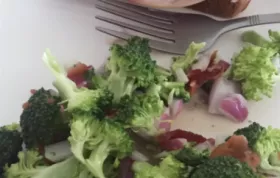 Delicious and Healthy Broccoli Raisin Salad Recipe