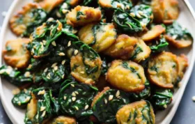 Delicious and Healthy Easy Fried Spinach Recipe