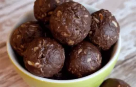 Delicious and Healthy Energy Balls Recipe