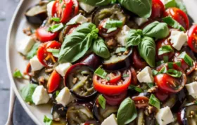 Delicious and Healthy Italian Eggplant Salad
