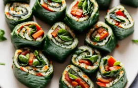 Delicious and Healthy Italian Veggie Rolls Recipe