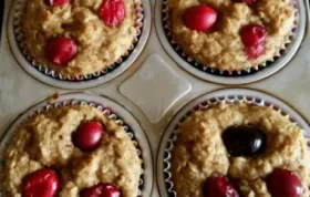 Delicious and Healthy Lighter Banana Crumb Muffins Recipe