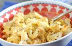 Delicious and Healthy Low Carb Cauliflower Mac n Cheese Recipe