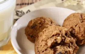 Delicious and Healthy Oatmeal Pumpkin Cookies