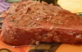Delicious and Healthy Poached Tuna Steaks Recipe