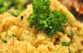 Delicious and Healthy Quinoa Side Dish Recipe