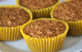 Delicious and Healthy Toasted Oat Muffins with Apricots, Dates, and Walnuts