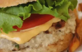 Delicious and Healthy Turkey Burgers Recipe