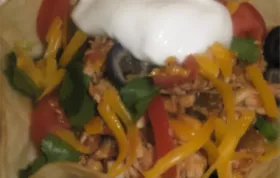 Delicious and Healthy Turkey Taco Salad Recipe