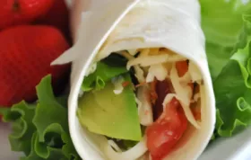 Delicious and Healthy Turkey Wraps