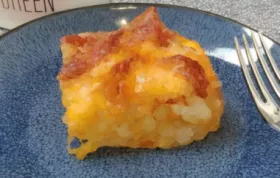 Delicious and Hearty Biscuit Hash Brown Breakfast Casserole