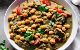 Delicious and Hearty Garbanzo Bean Gravy