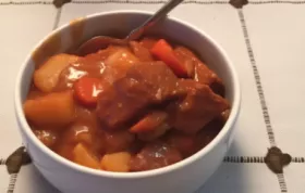 Delicious and hearty Guinness Irish Stew