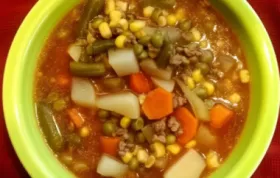 Delicious and Hearty Hobo Beef and Vegetable Soup