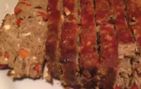 Delicious and hearty meatloaf recipe with a unique twist