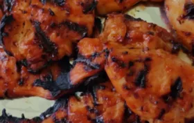 Delicious and juicy barbecue chicken recipe