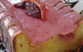 Delicious and Moist Blood Orange Yogurt Olive Oil Cake Recipe