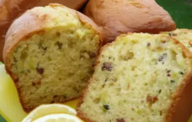 Delicious and Moist Lemon Pistachio Zucchini Bread