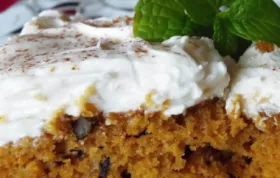 Delicious and Moist Pumpkin Bars with Cream Cheese Frosting
