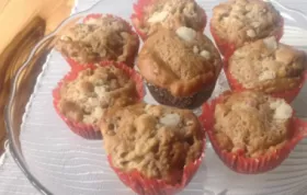 Delicious and Moist Rhubarb Muffins Recipe