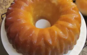 Delicious and Moist Rum Cake Recipe