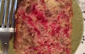 Delicious and Nutritious Cranberry Nut Bread Recipe