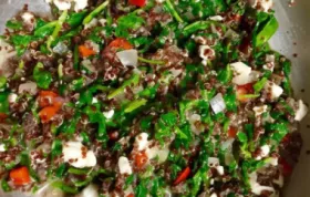 Delicious and Nutritious Red Quinoa and Tuscan Kale Recipe