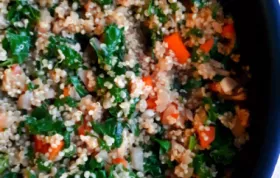 Delicious and Nutritious Savory Vegetarian Quinoa Bowl Recipe