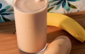 Delicious and Nutritious Sweet Potato Banana Smoothie