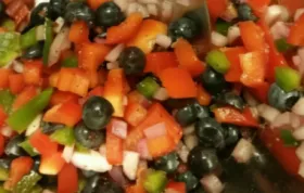 Delicious and Refreshing Blueberry Salsa Recipe