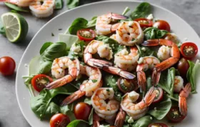 Delicious and Refreshing Caprese Shrimp Salad Recipe