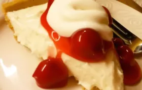 Delicious and Refreshing Cherry Limeade Pie Recipe