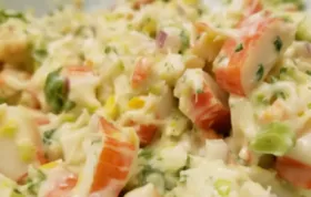 Delicious and Refreshing Crab Salad