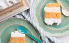 Delicious and Refreshing Creamsicle Ice Cream Cake Recipe